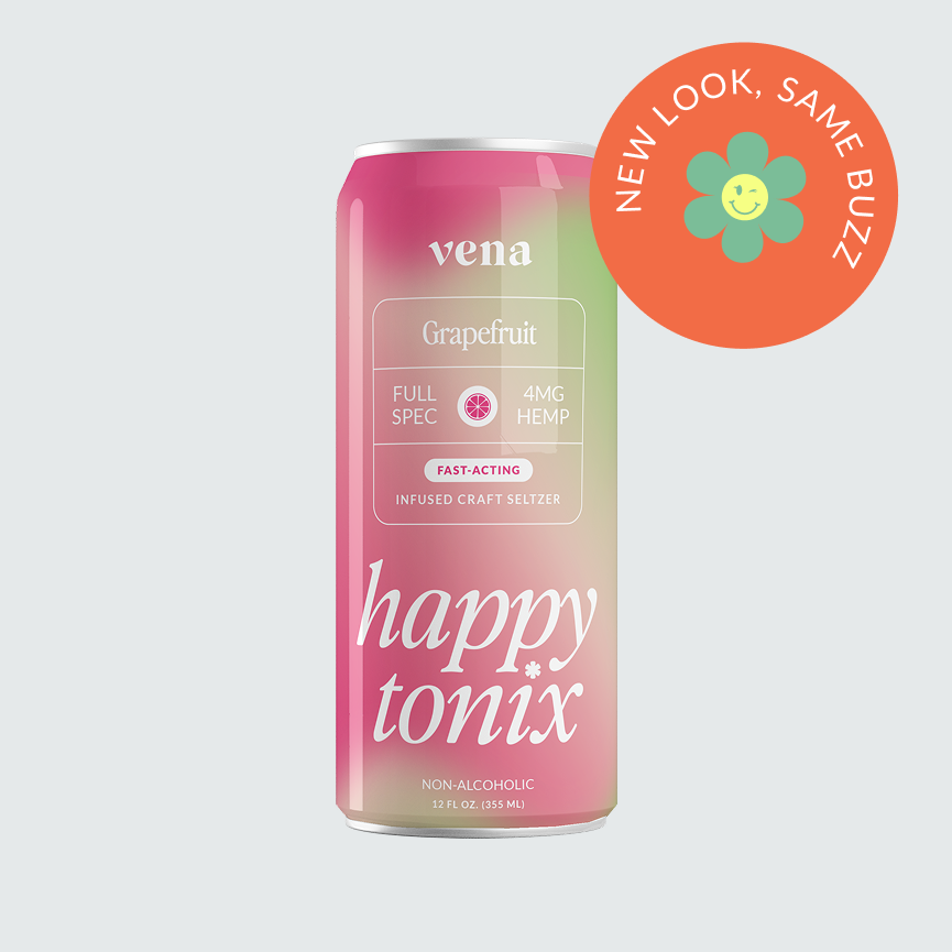 Happy Tonix Hemp Infused Seltzers