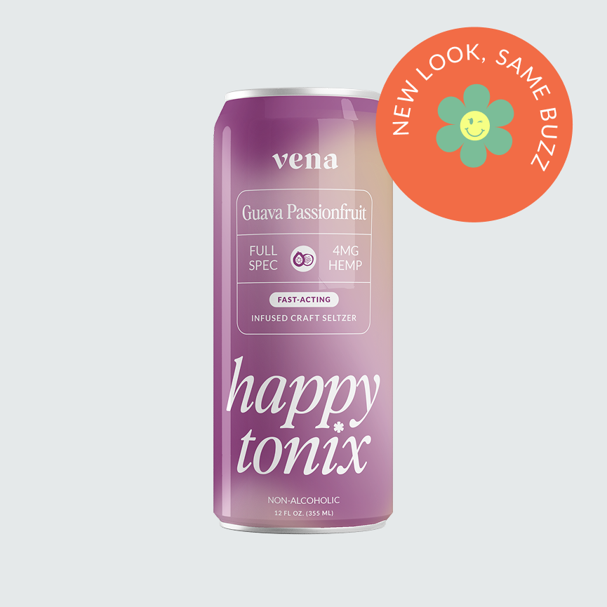 Happy Tonix Hemp Infused Seltzers
